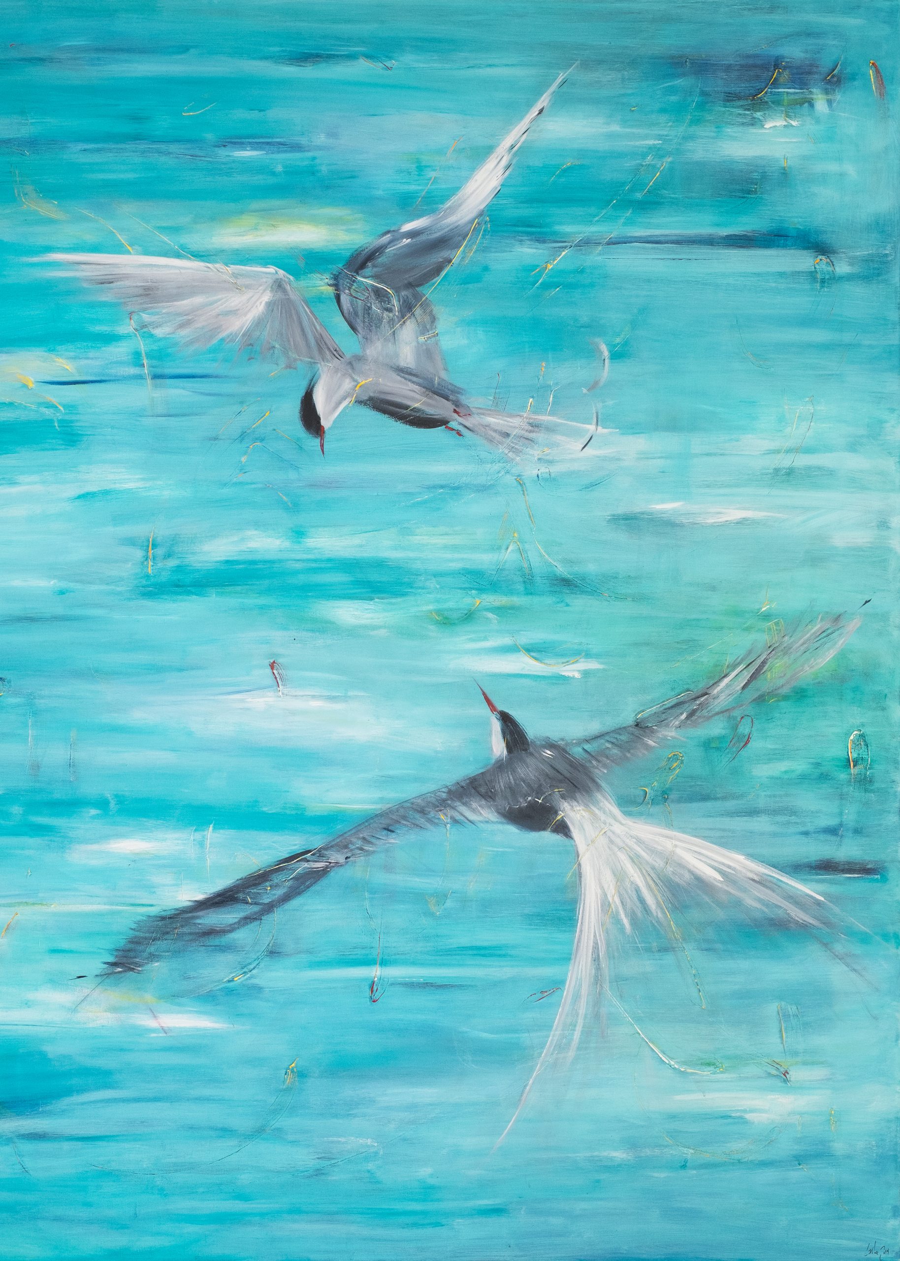 Havternerne fløj til Ebeltoft