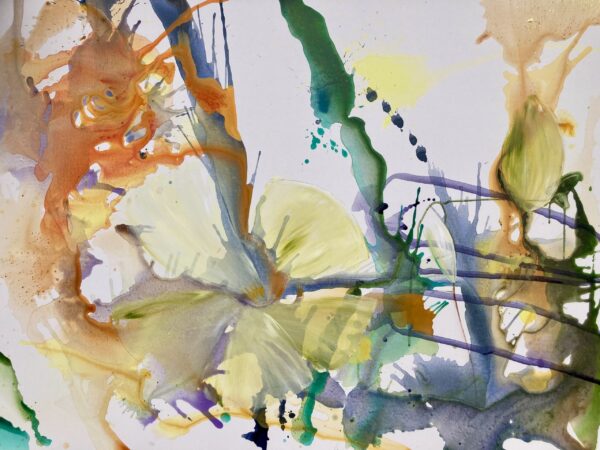 Abstrakt blomstring